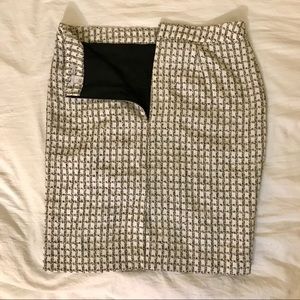 Plaid Pencil Skirt